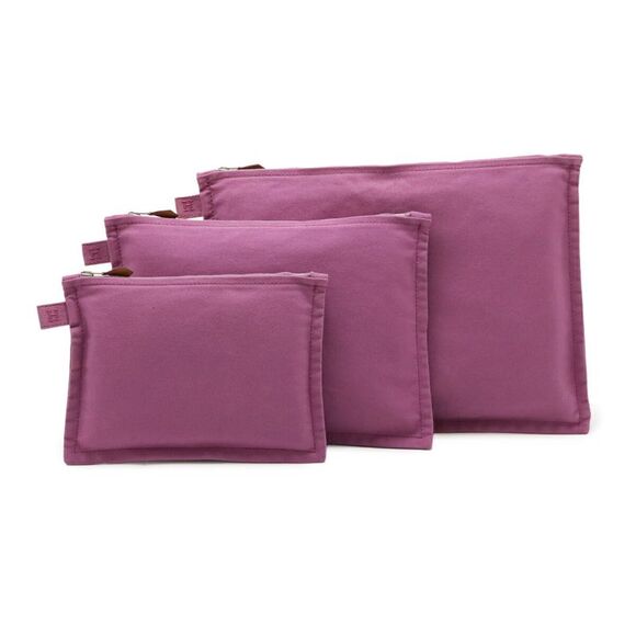 Hermes Bora Bora Cotton Canvas Multi Pouch Set - Picture 1 of 8